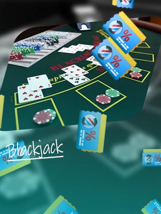 Blackjack playing blackjack