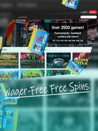 Casino sites free spins