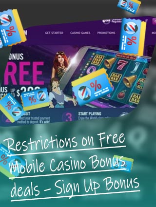Online mobile casino free signup bonus