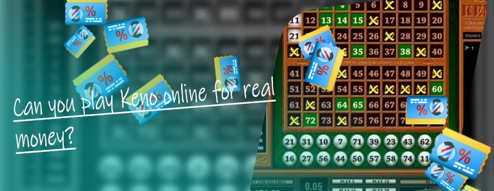 Real money keno games